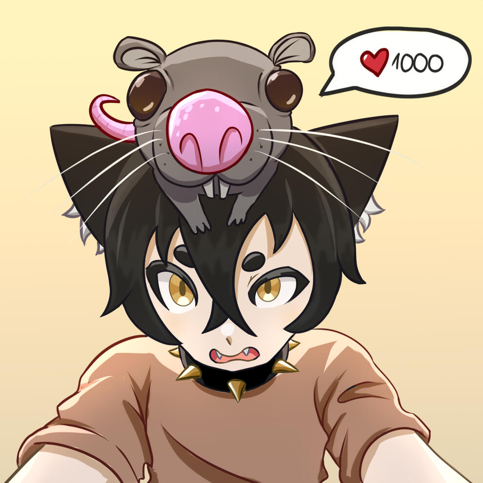 My cat person oc